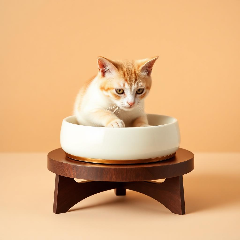 Ceramic Whisker-Friendly Bowl